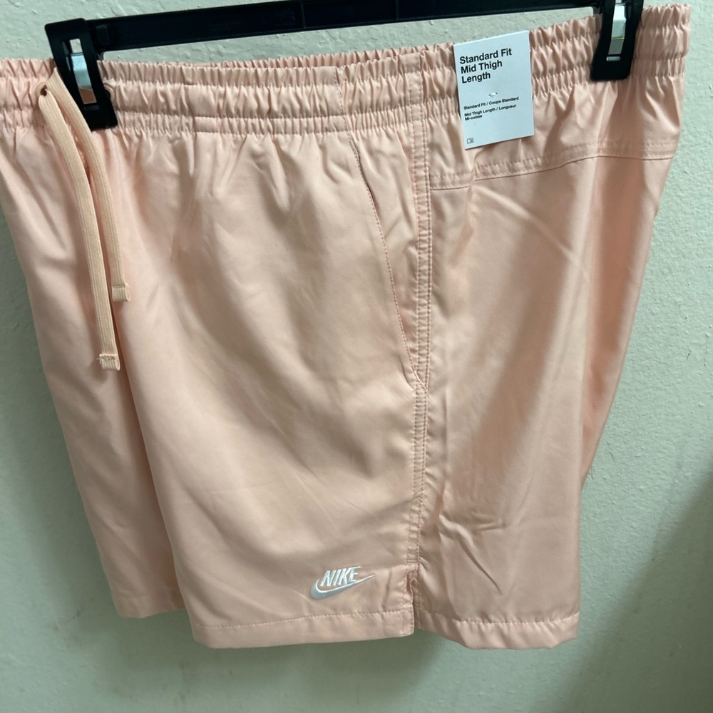 Nike Light Pink Standard Fit Shorts
